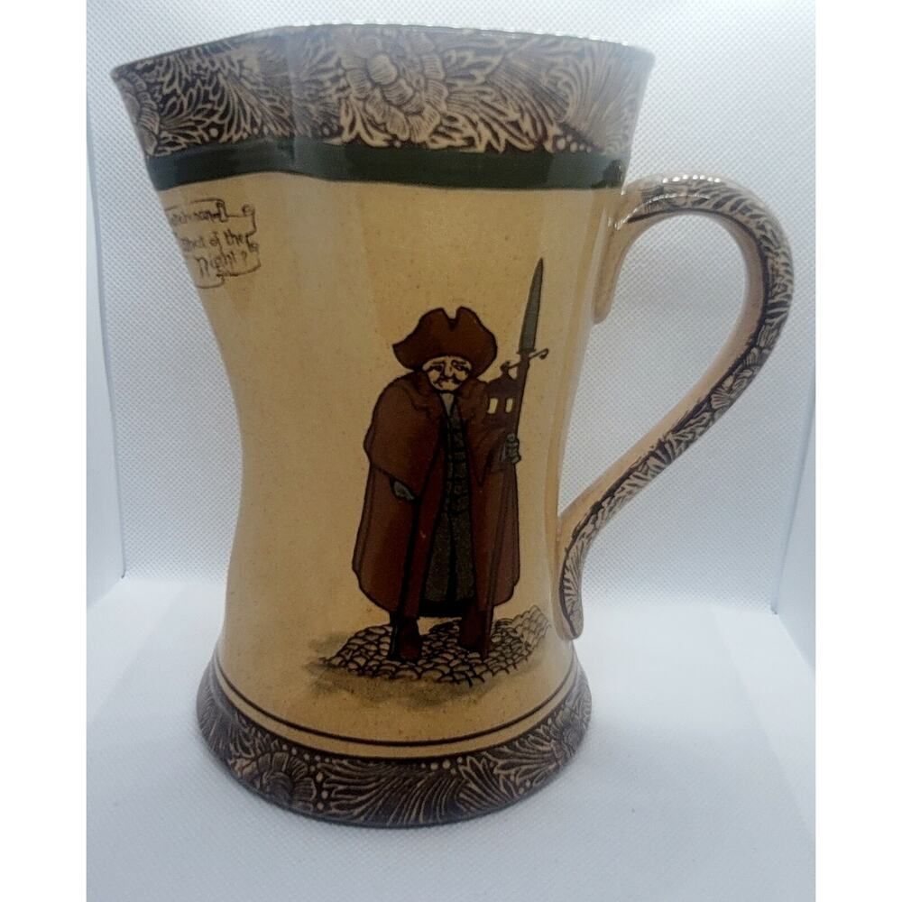 Very Early Royal Doulton Seriesware Nightwatchman Jug TUDOR Shape